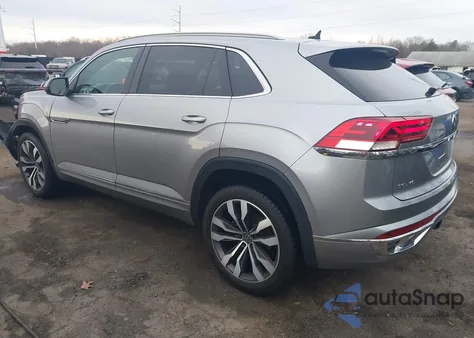 2020 Volkswagen Atlas Cross Sport 3.6L V6 Sel R-Line z USA, uszkodzony, nr VIN 1V2RE2CA1LC229670